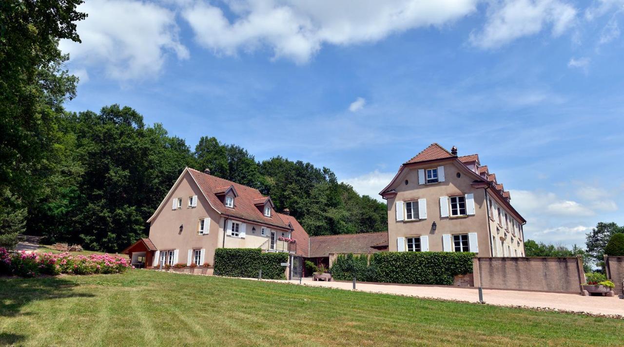 Maison D'Hotes Les Jardins De Madeleine Bernardvillé Esterno foto