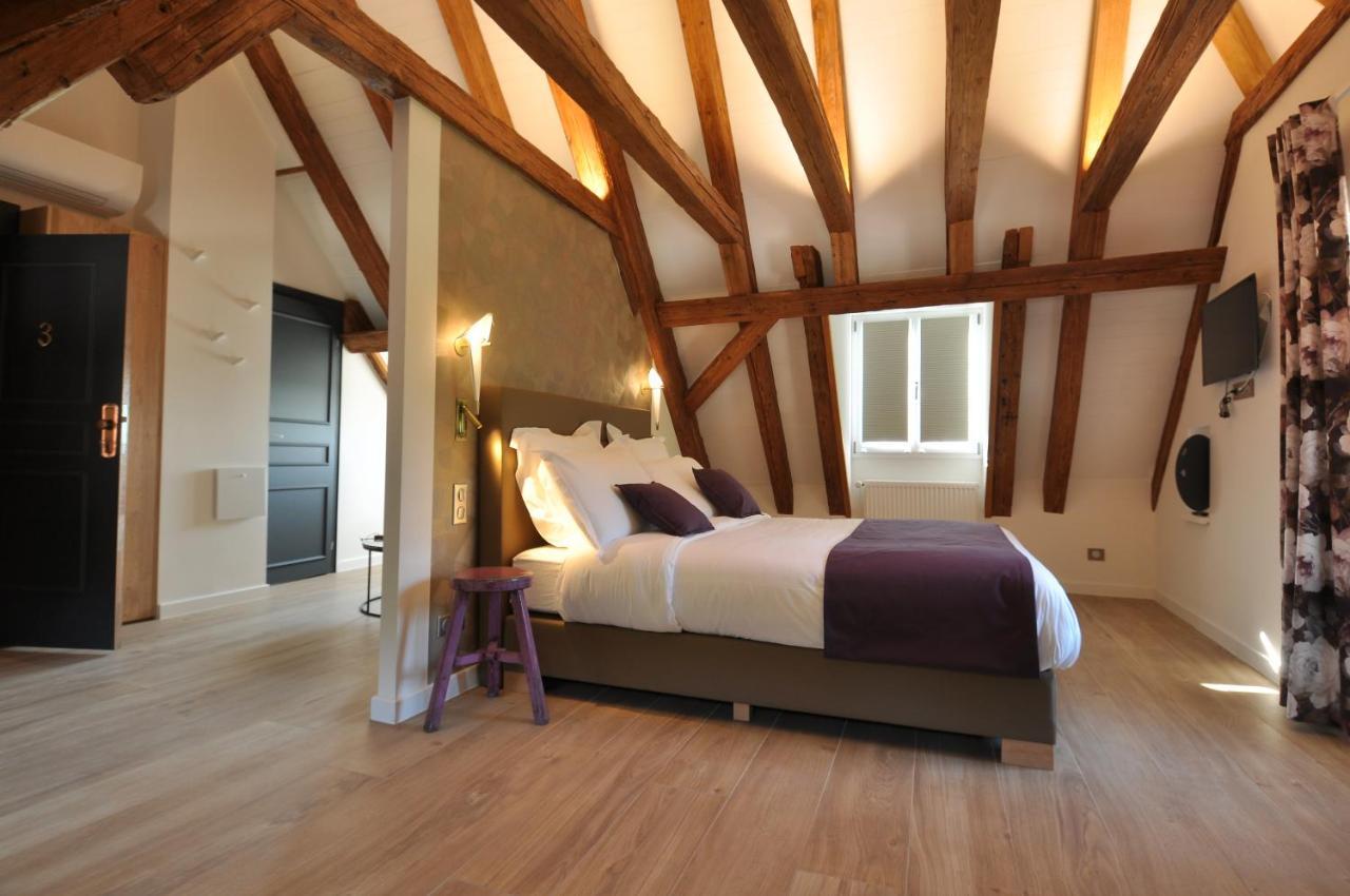 Maison D'Hotes Les Jardins De Madeleine Bernardvillé Esterno foto