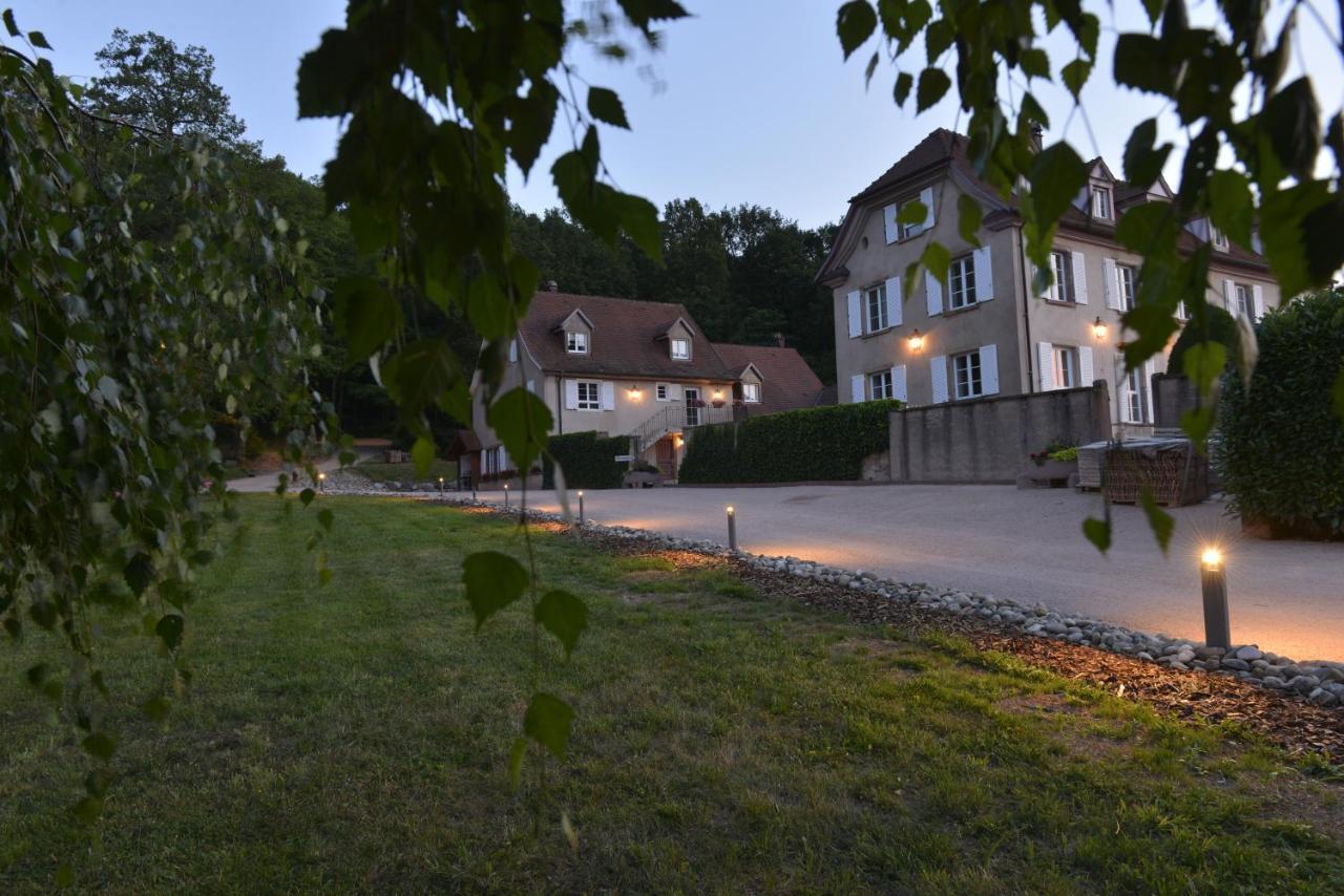 Maison D'Hotes Les Jardins De Madeleine Bernardvillé Esterno foto