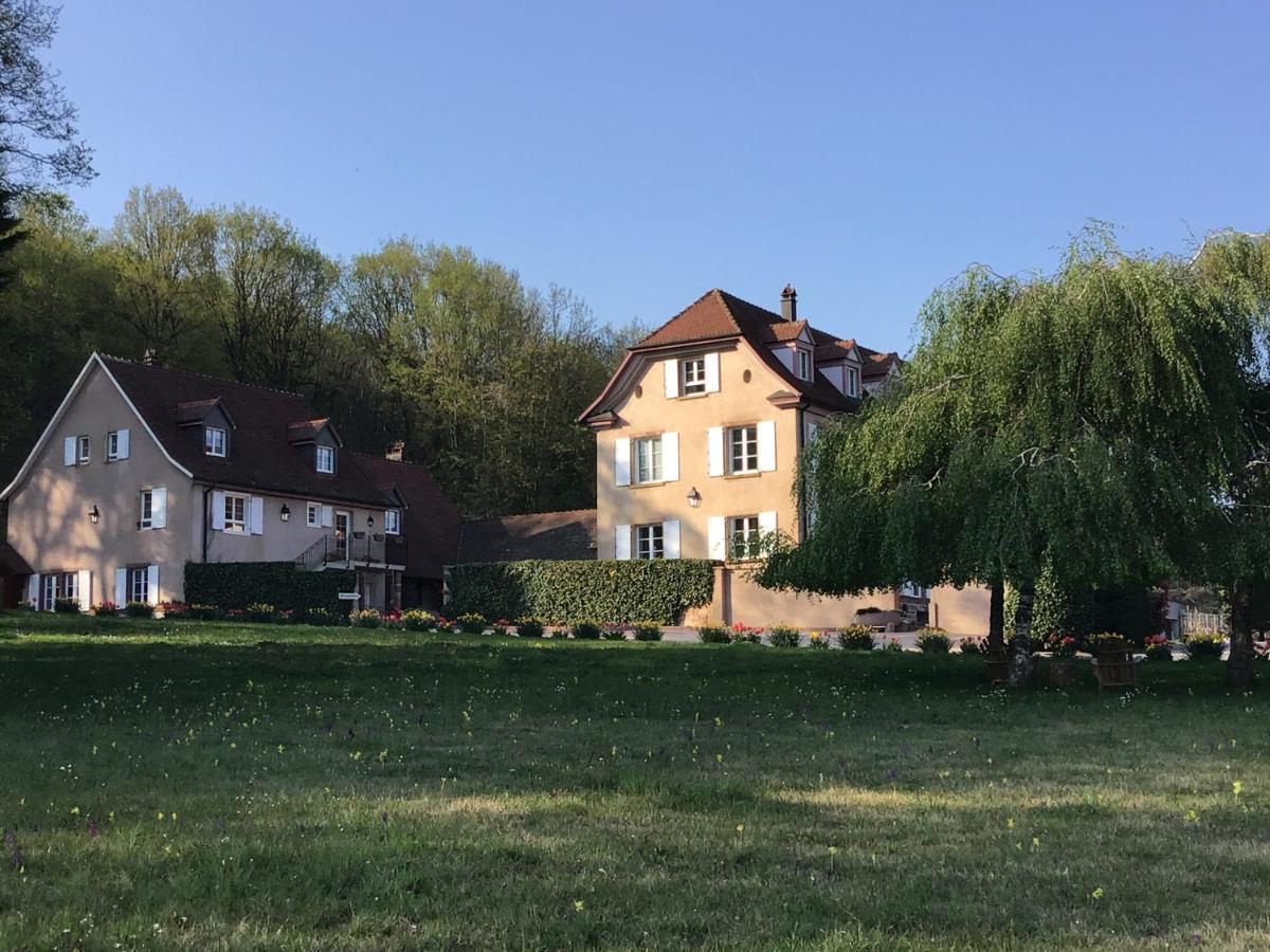 Maison D'Hotes Les Jardins De Madeleine Bernardvillé Esterno foto