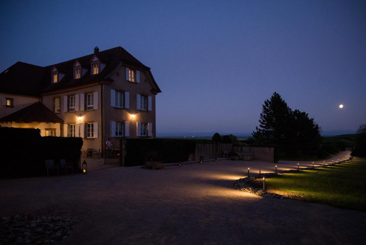 Maison D'Hotes Les Jardins De Madeleine Bernardvillé Esterno foto